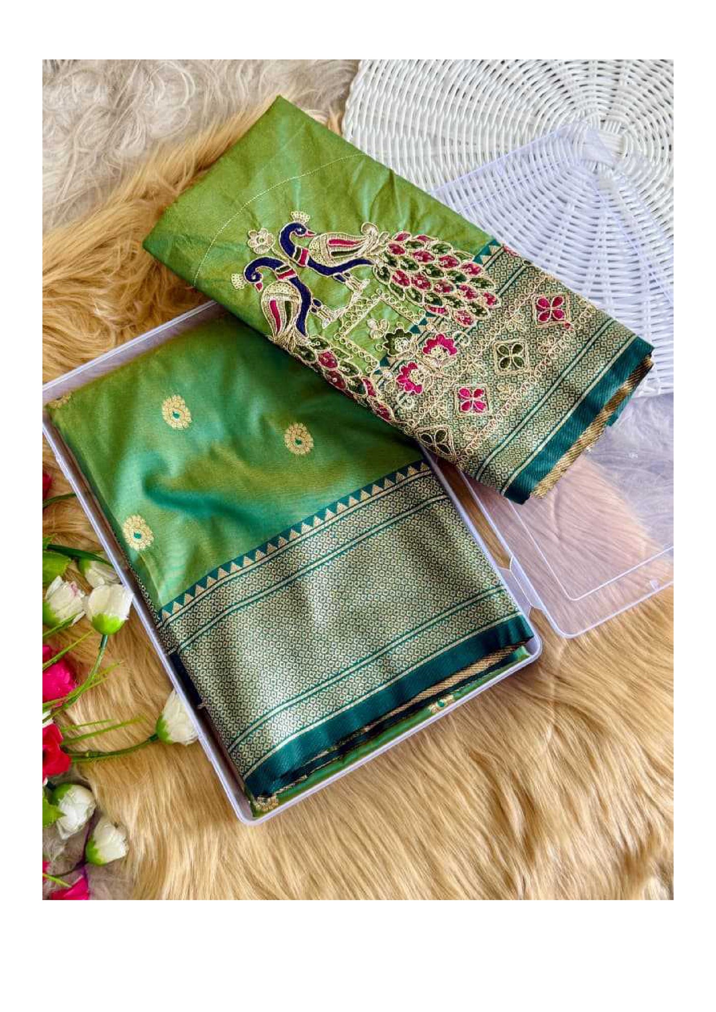 Paithani Silk Saree – Rich Designer Party Wear Collection
