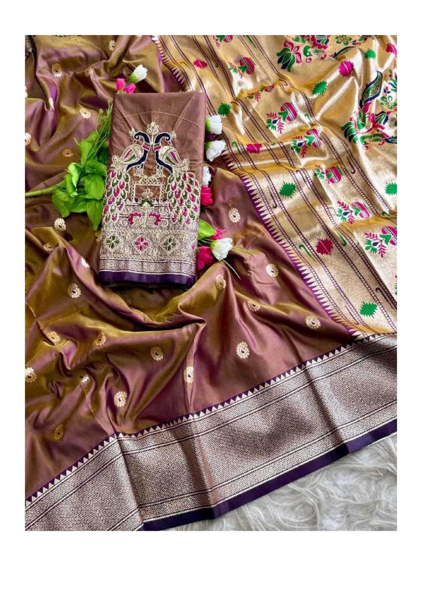 Paithani Silk Saree – Rich Designer Party Wear Collection
