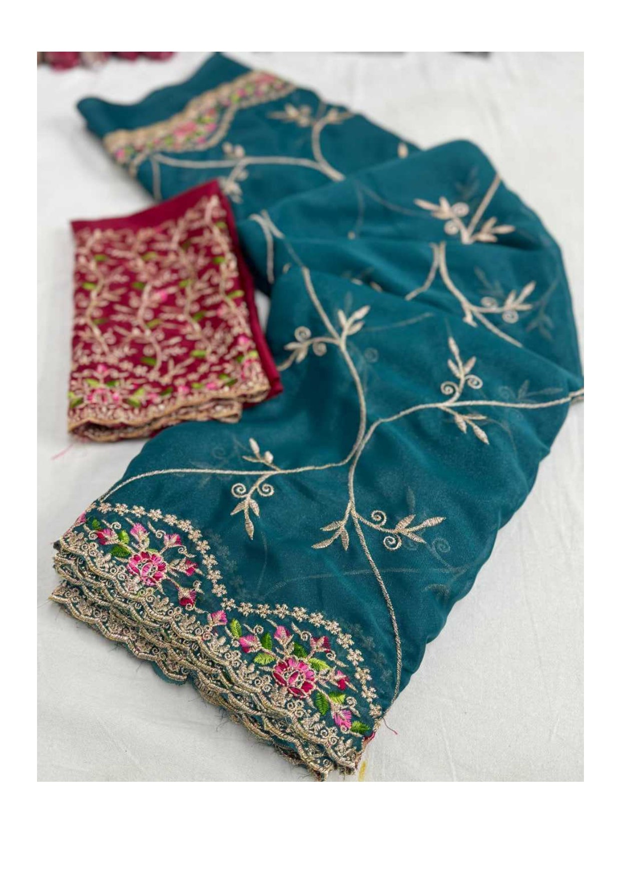 Georgette Mayuri Sarees Festive Collections  Georgette Sarees Festive Sarees Sarees With Blouse