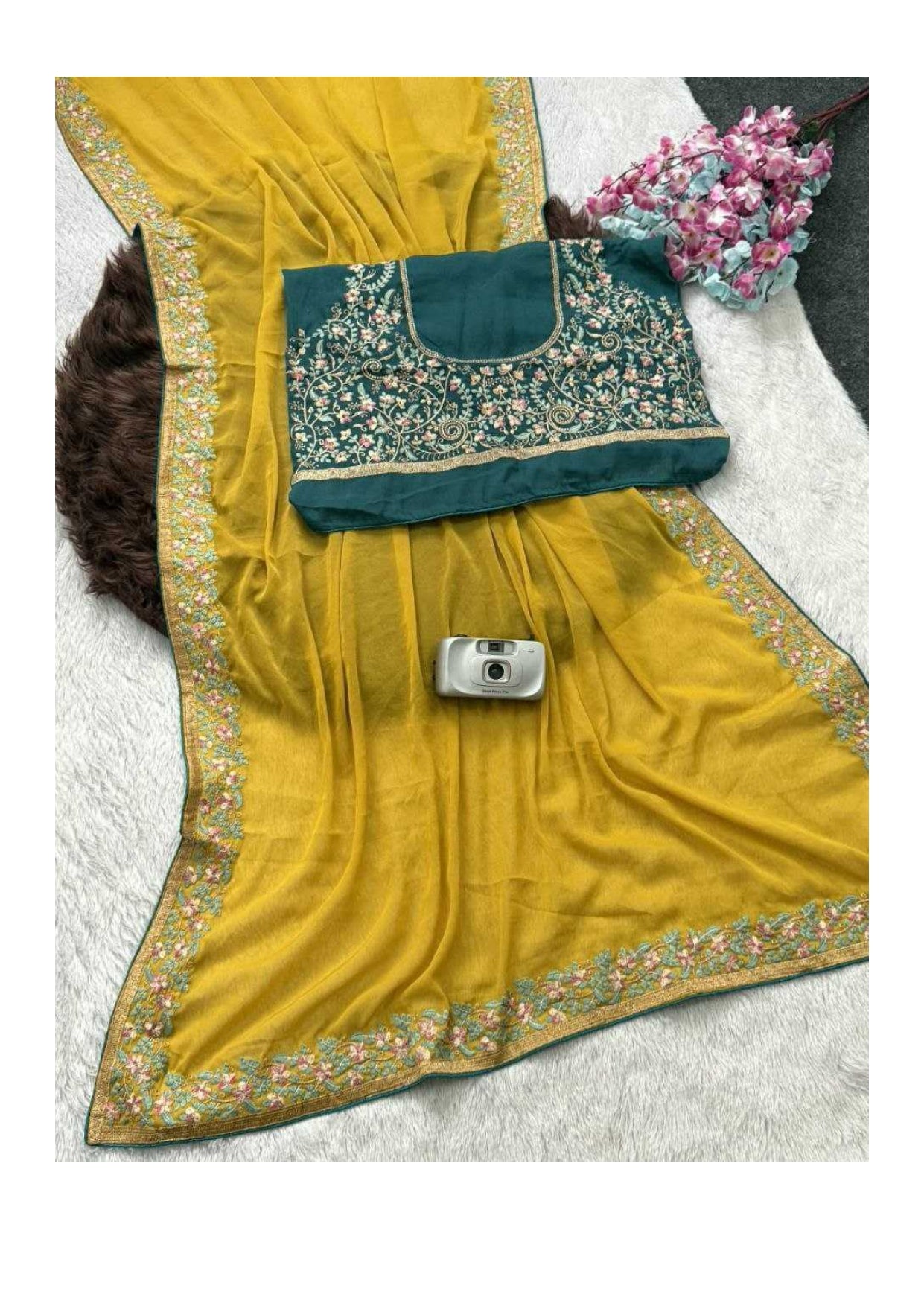 Silk Rangoli Sarees  Designer Sarees Fancy Sarees Embroidered Sarees