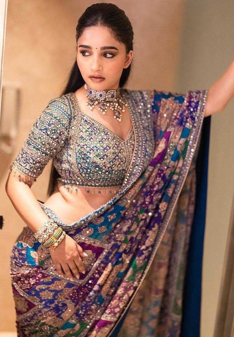 Chinon Silk Saree