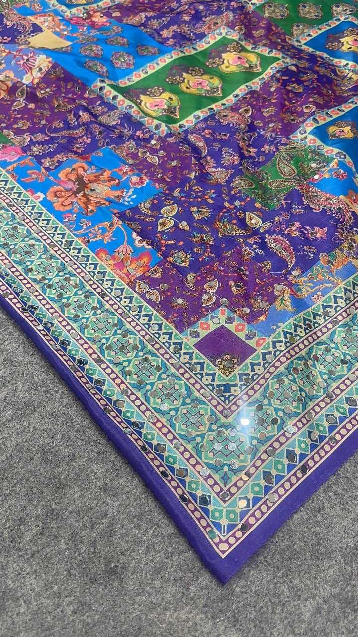 Chinon Silk Saree