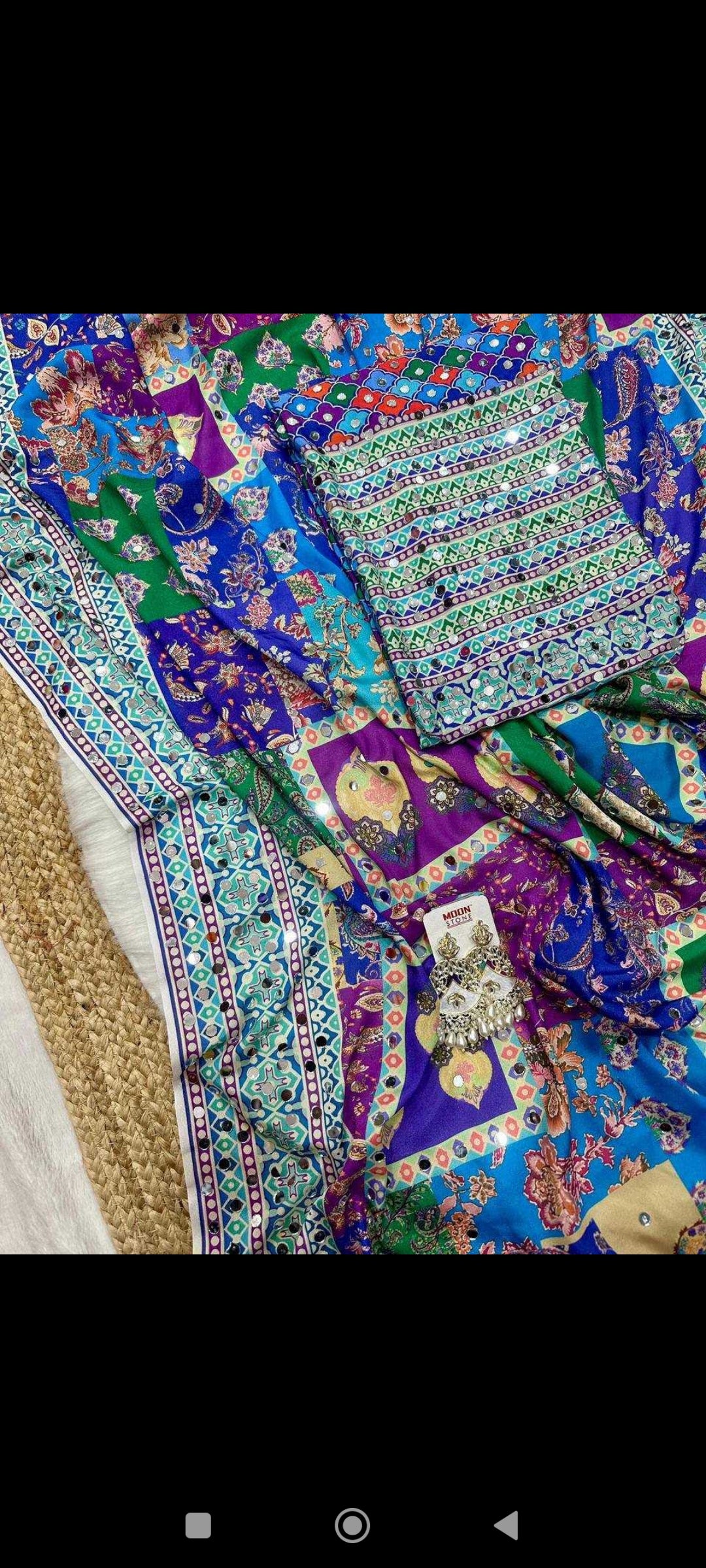 Chinon Silk Saree